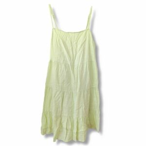 Light Yellow Sleeveless Dress